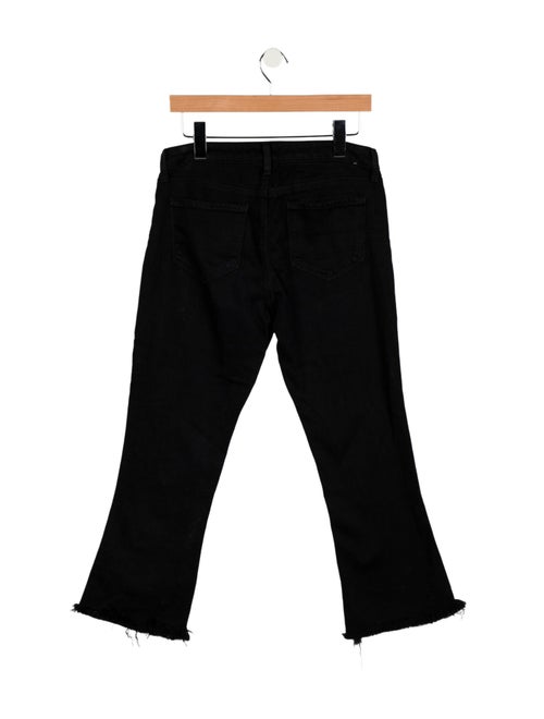 L'Agence Mid-Rise Straight Leg Jeans