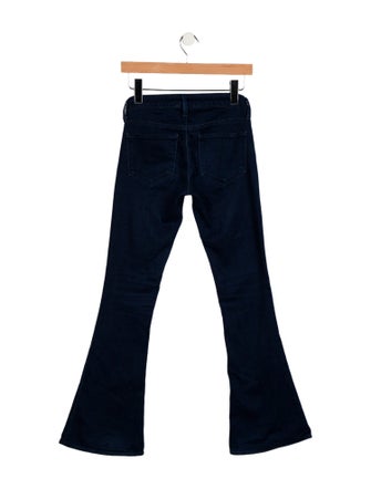 L'Agence Low-Rise Wide Leg Jeans