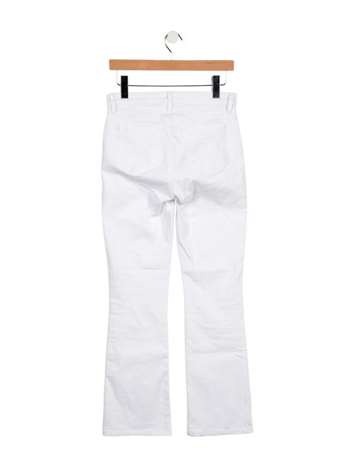L'Agence Mid-Rise Straight Leg Jeans