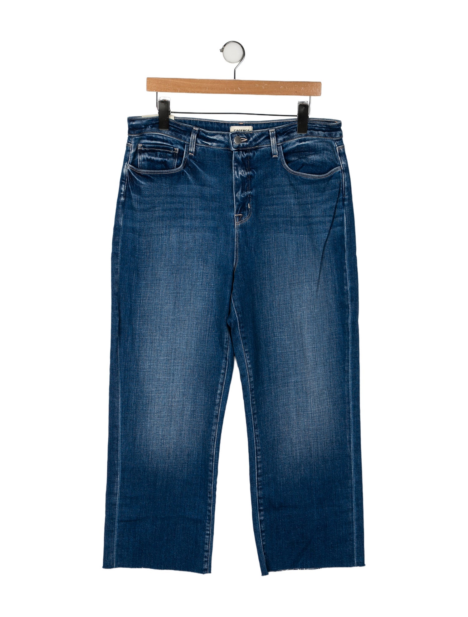 L'Agence High-Rise Wide Leg Jeans