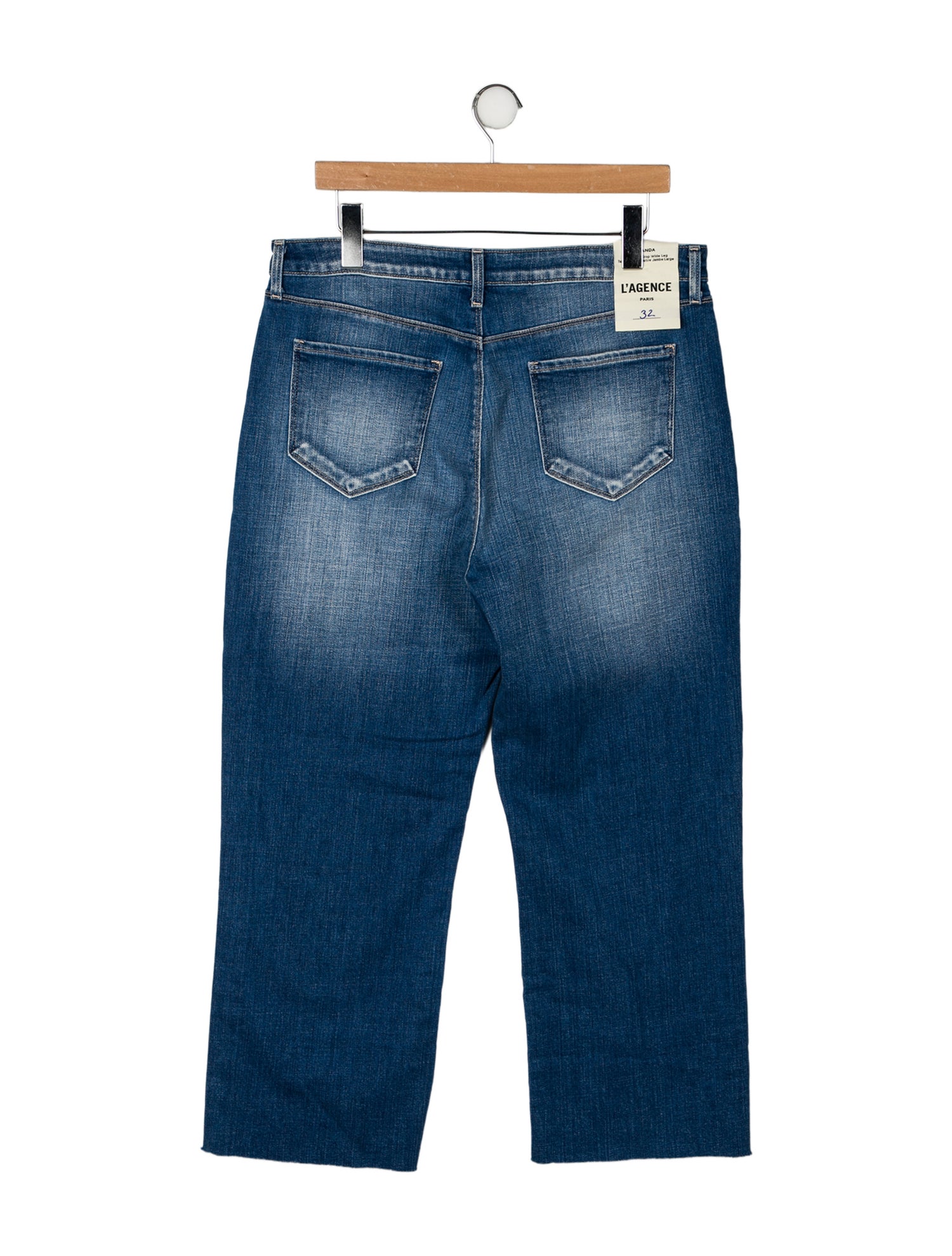 L'Agence High-Rise Wide Leg Jeans