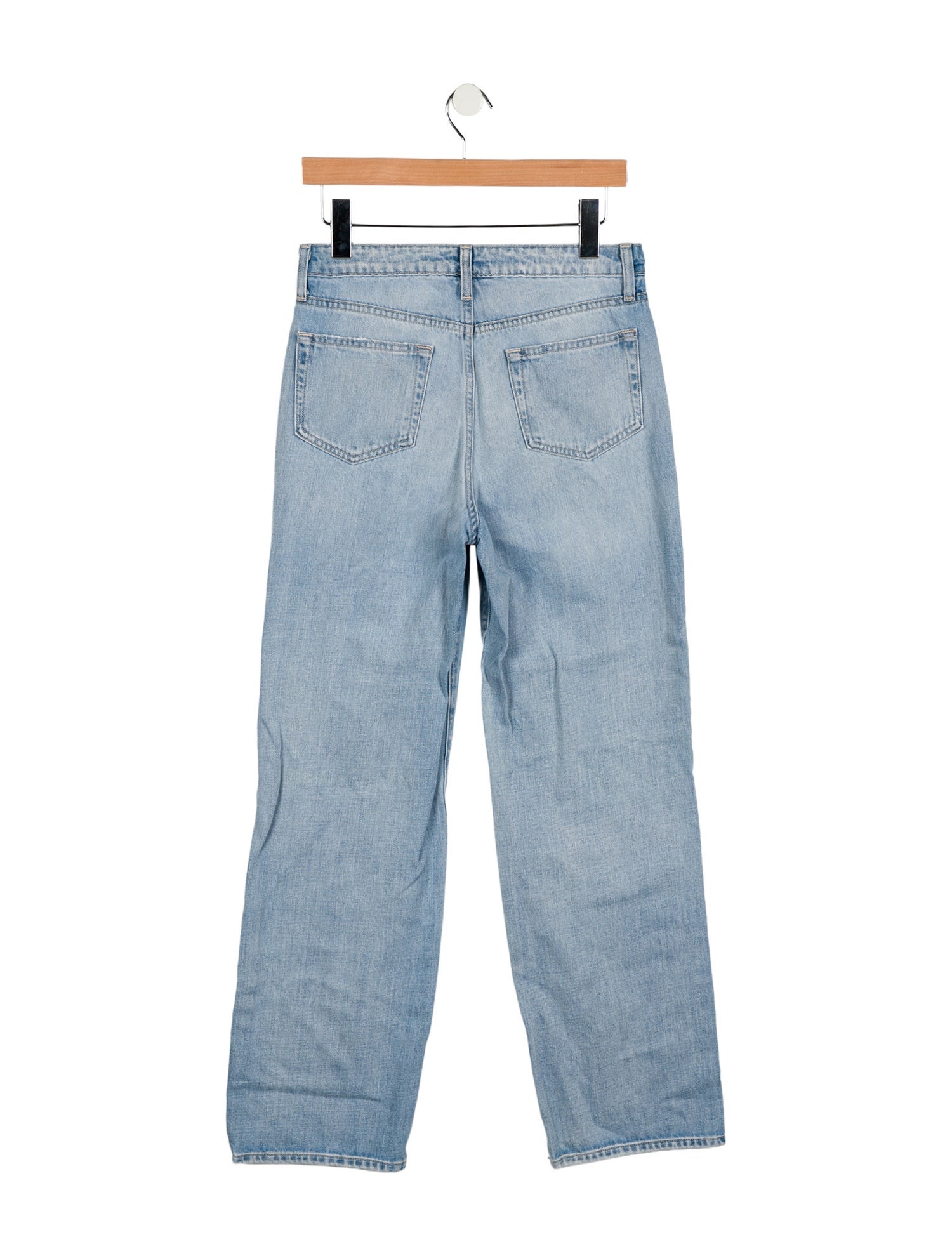 L'Agence High-Rise Straight Leg Jeans
