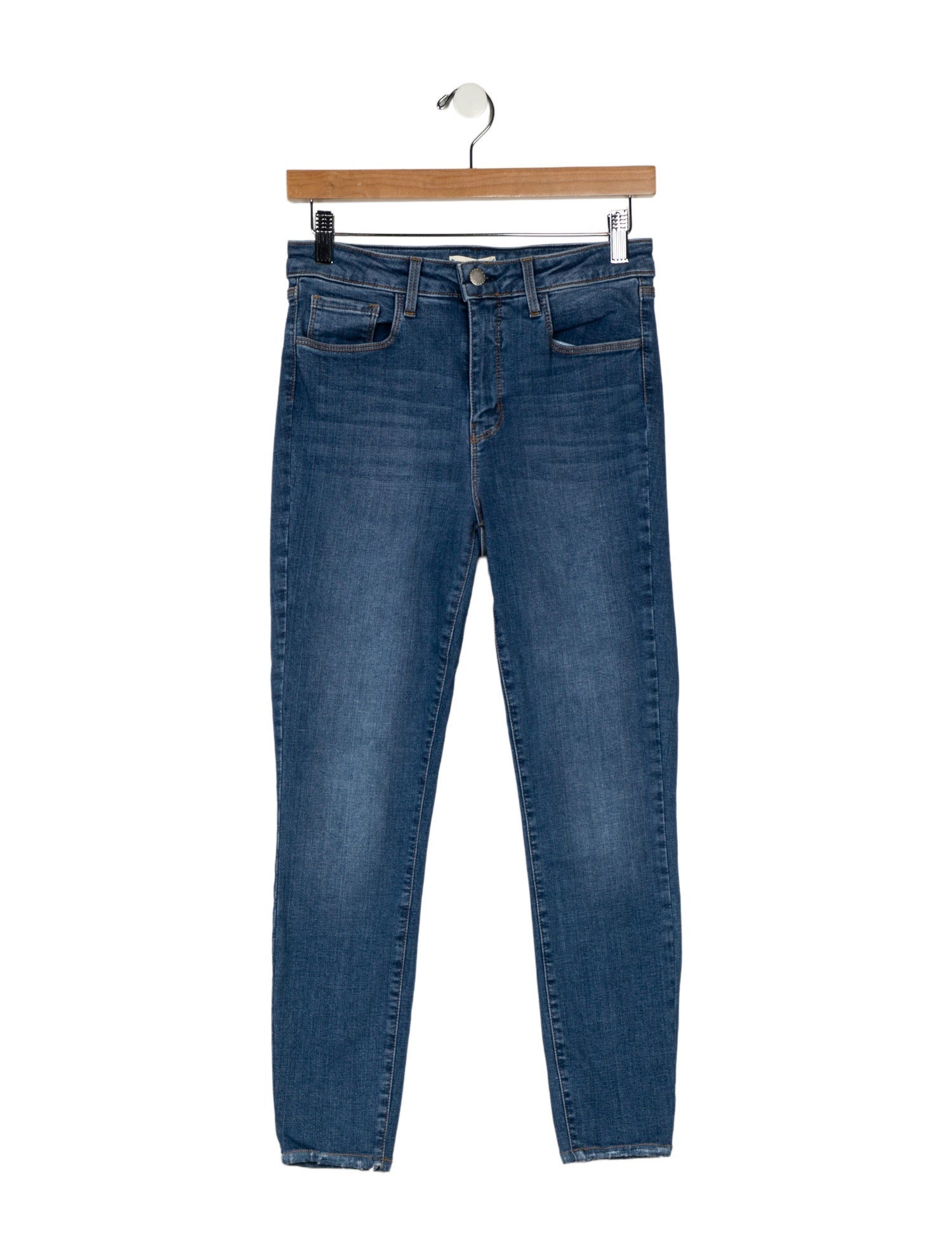 L'Agence Mid-Rise Skinny Leg Jeans