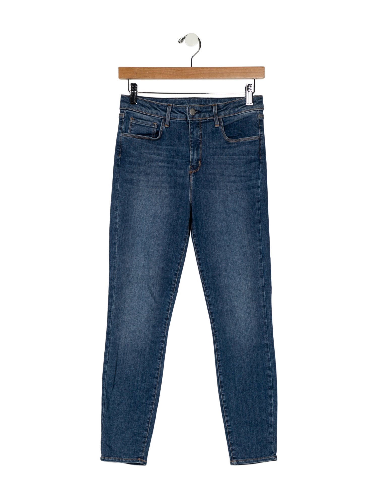 L'Agence Mid-Rise Skinny Leg Jeans