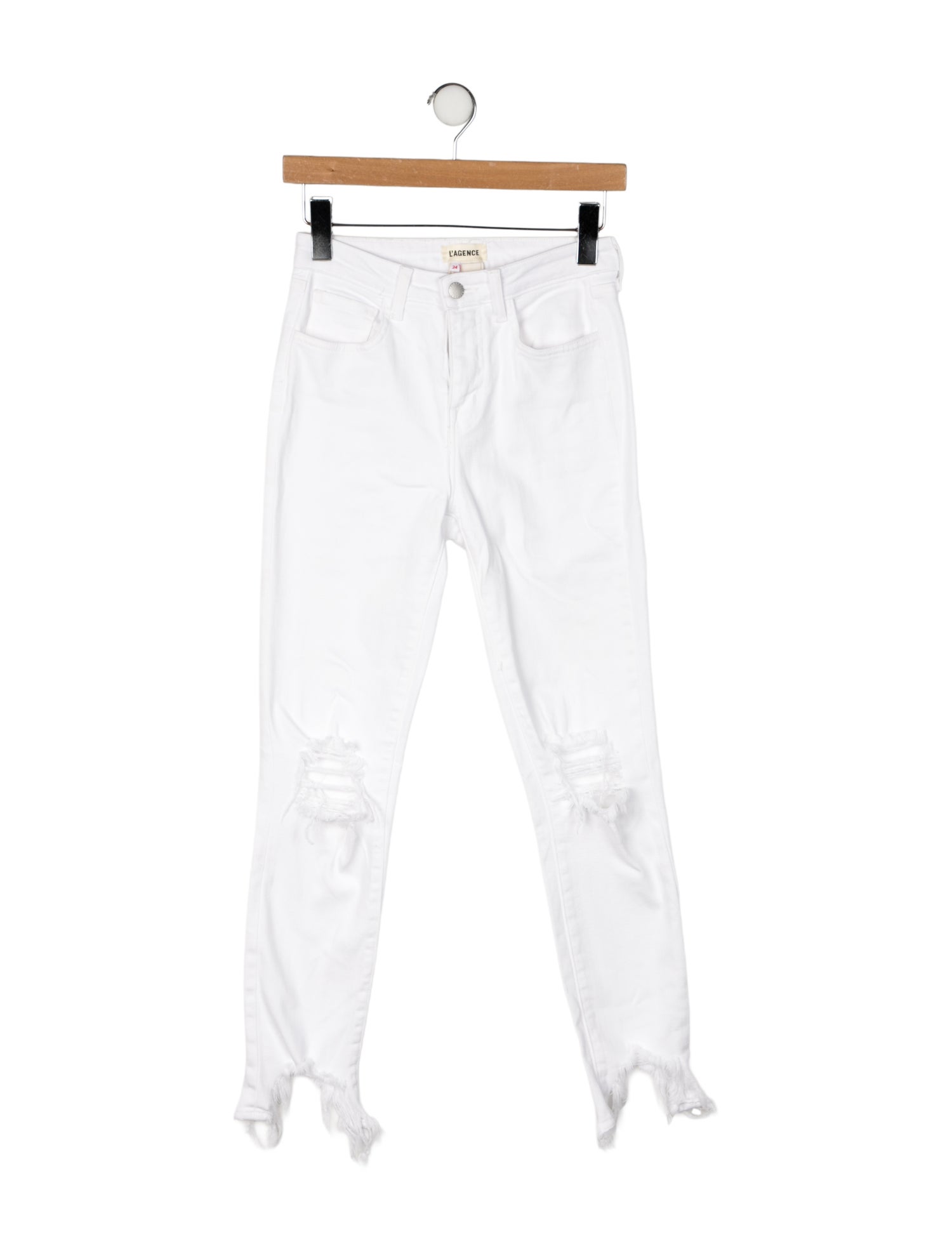 L'Agence Mid-Rise Skinny Leg Jeans