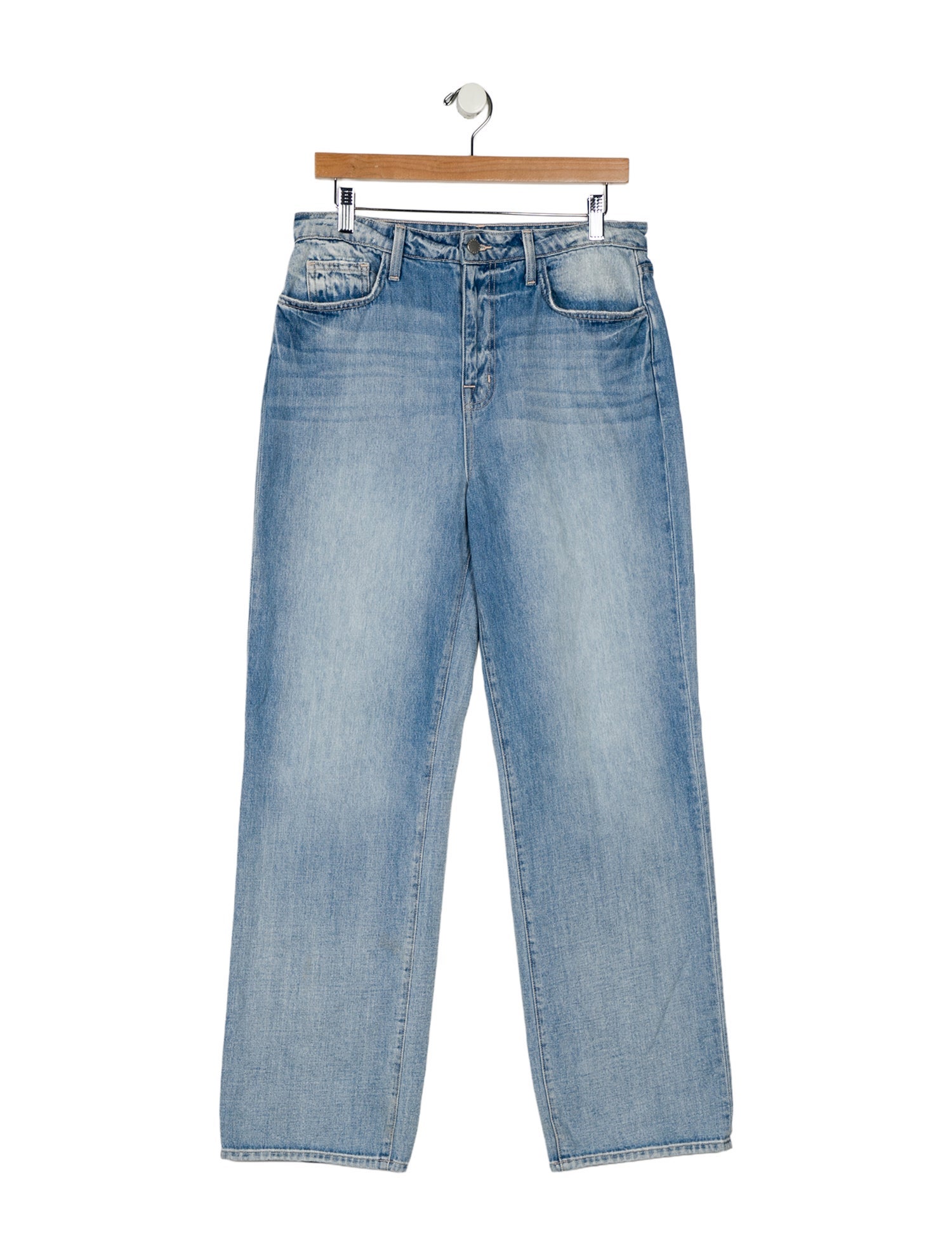 L'Agence High-Rise Wide Leg Jeans