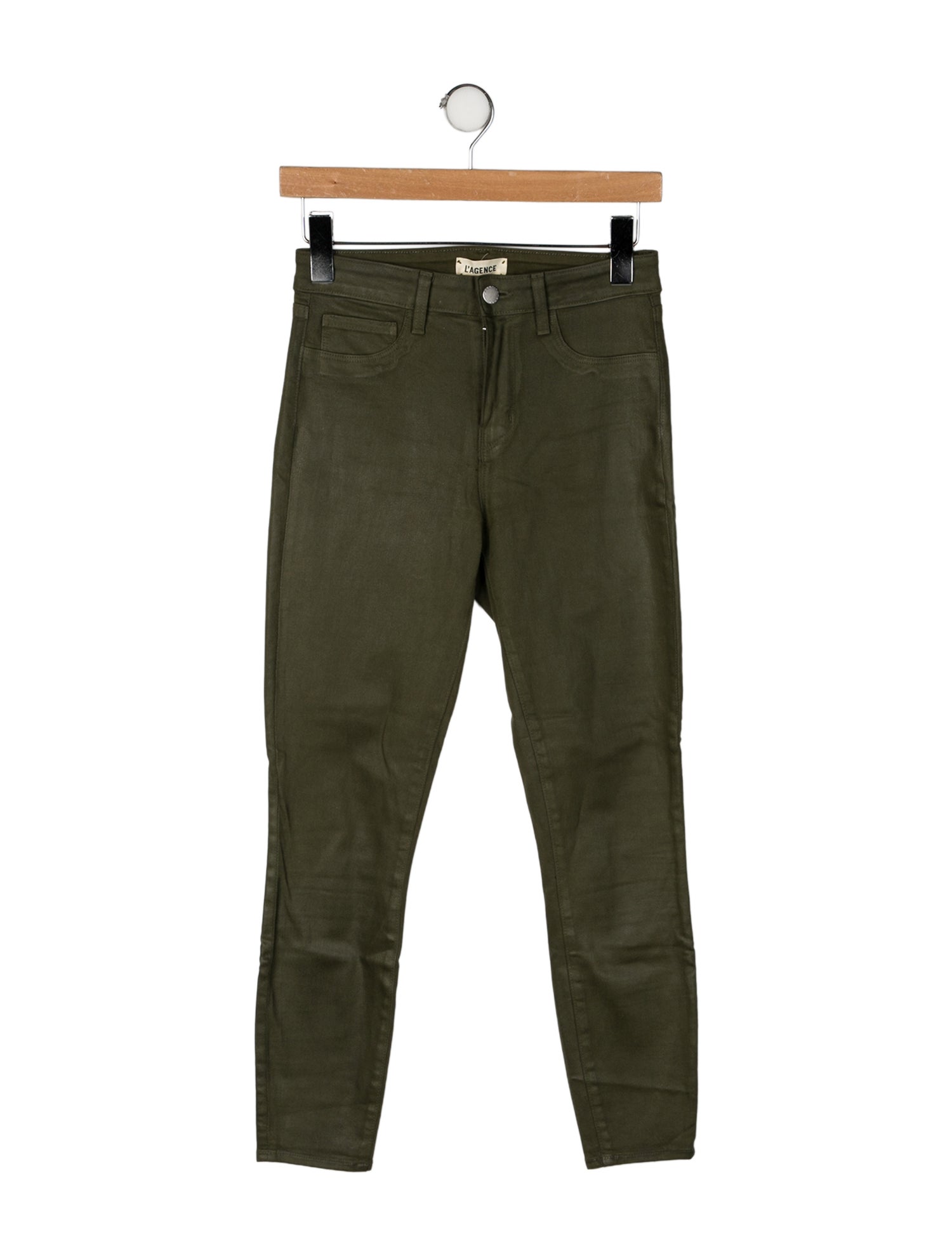 L'Agence Mid-Rise Skinny Leg Jeans