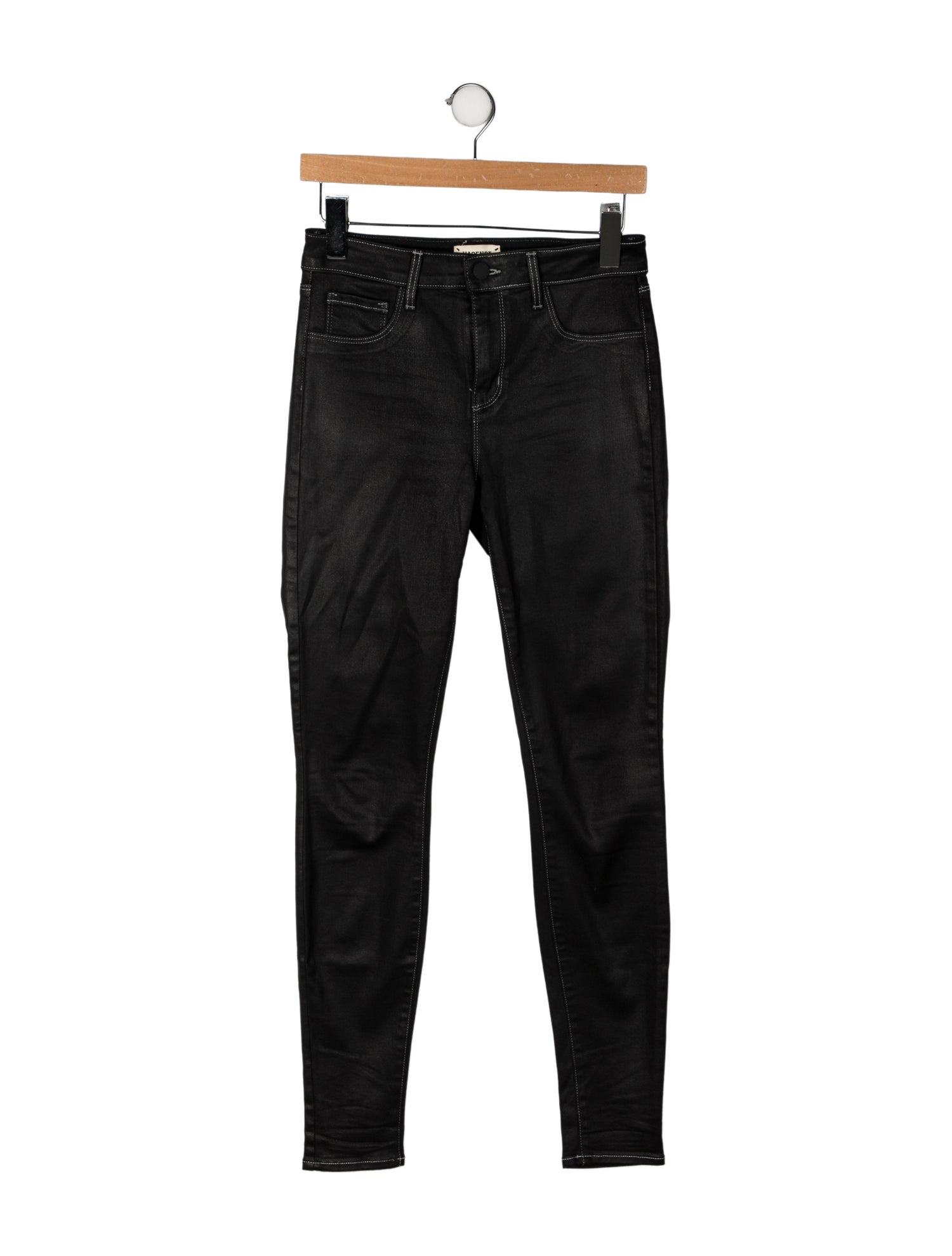 L'Agence Mid-Rise Skinny Leg Jeans