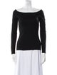 L'Agence Bateau Neckline Long Sleeve Top