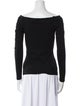 L'Agence Bateau Neckline Long Sleeve Top