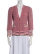 L'Agence Tweed Pattern Blazer