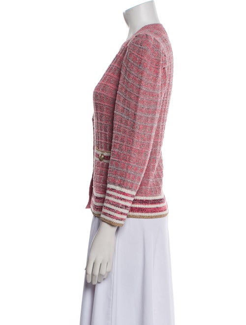 L'Agence Tweed Pattern Blazer