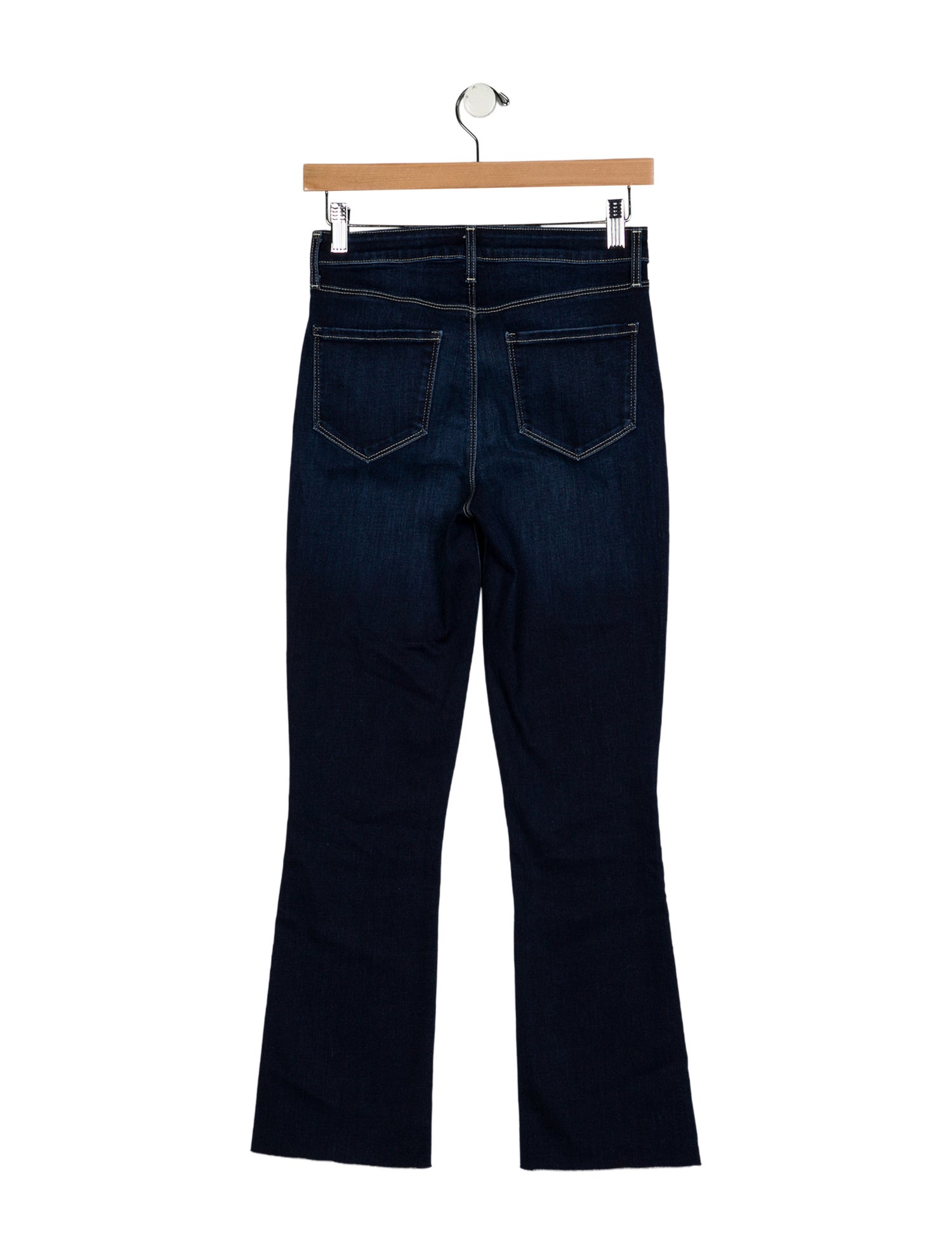 L'Agence High-Rise Straight Leg Jeans