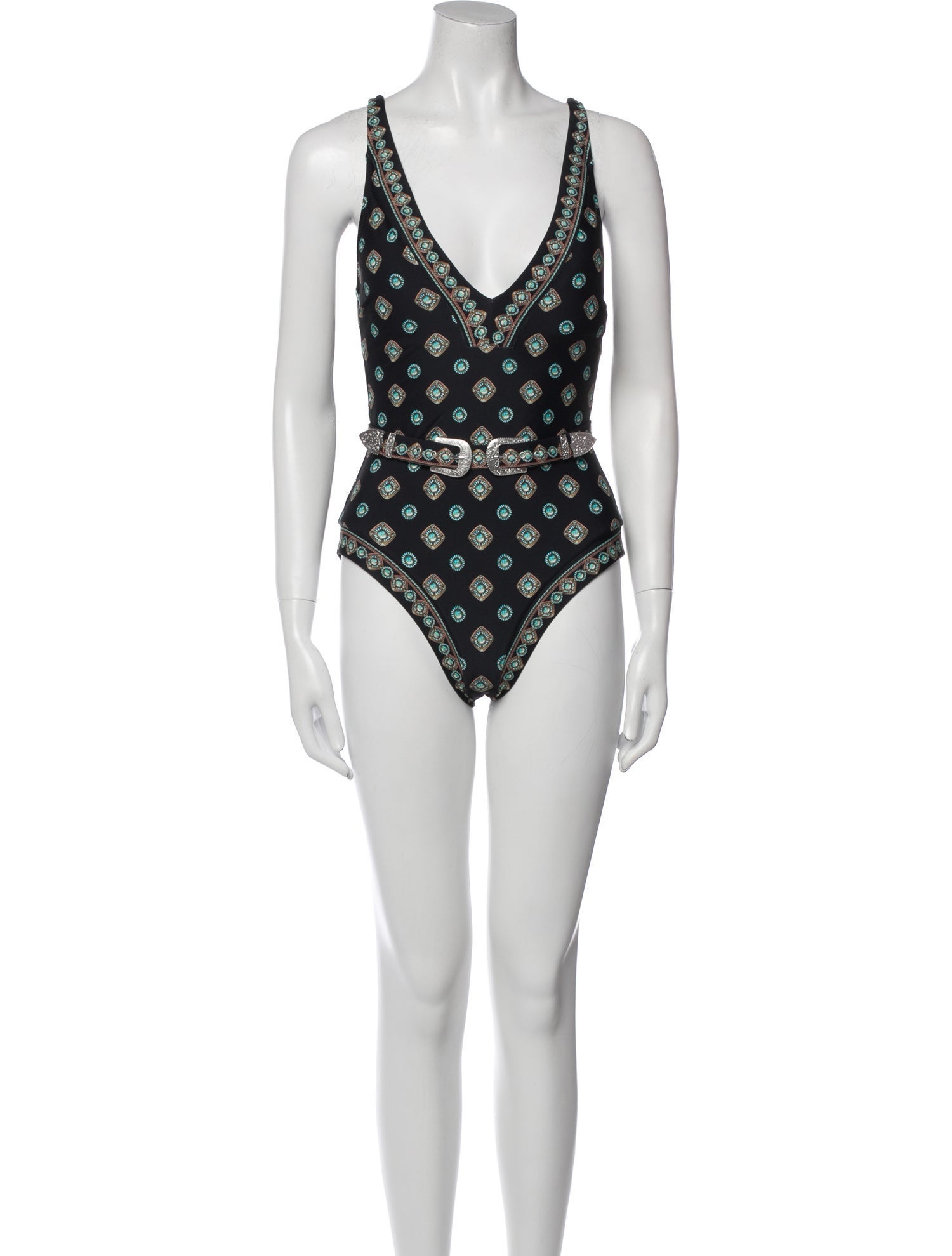 L'Agence Printed One-Piece w/ Tags