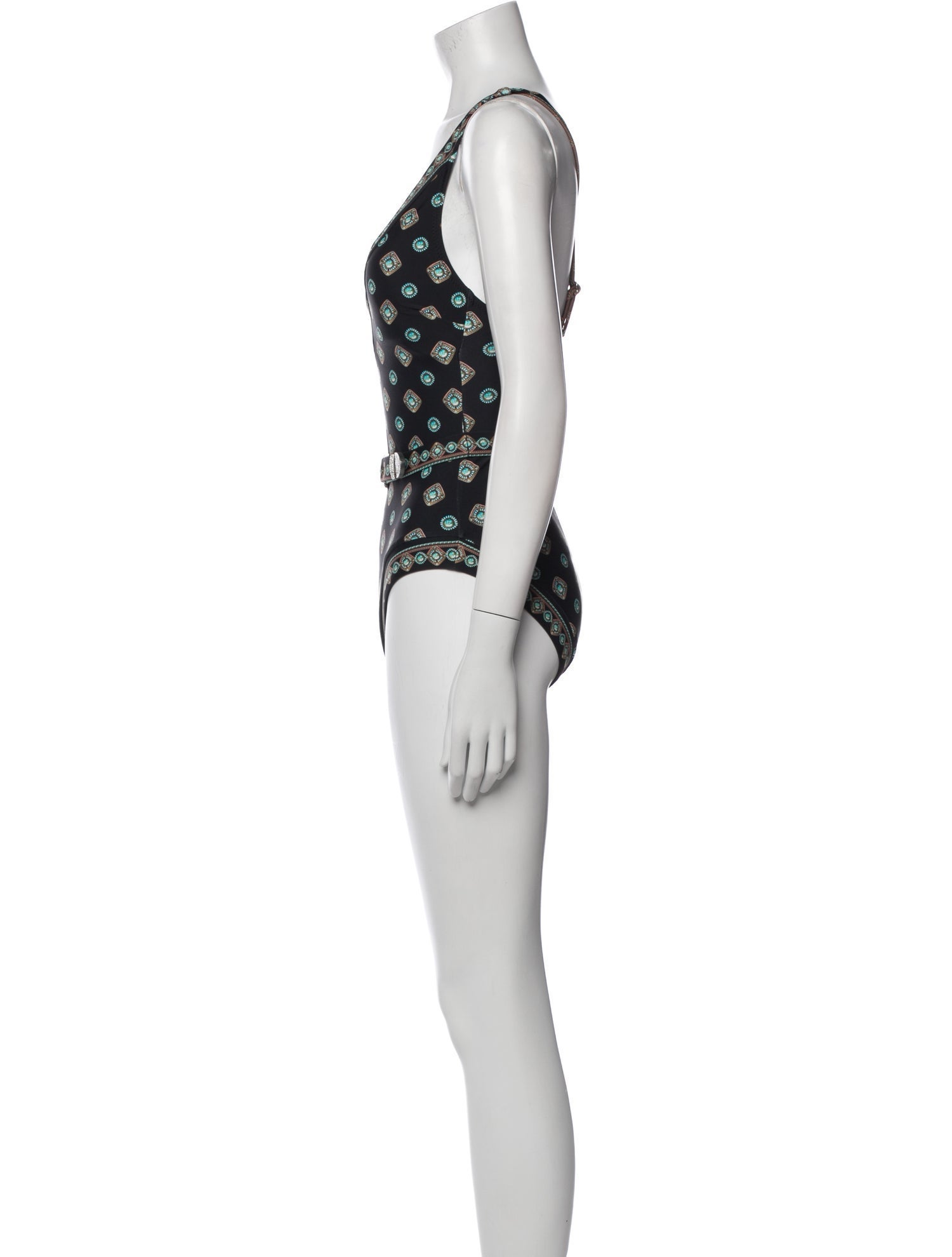 L'Agence Printed One-Piece w/ Tags