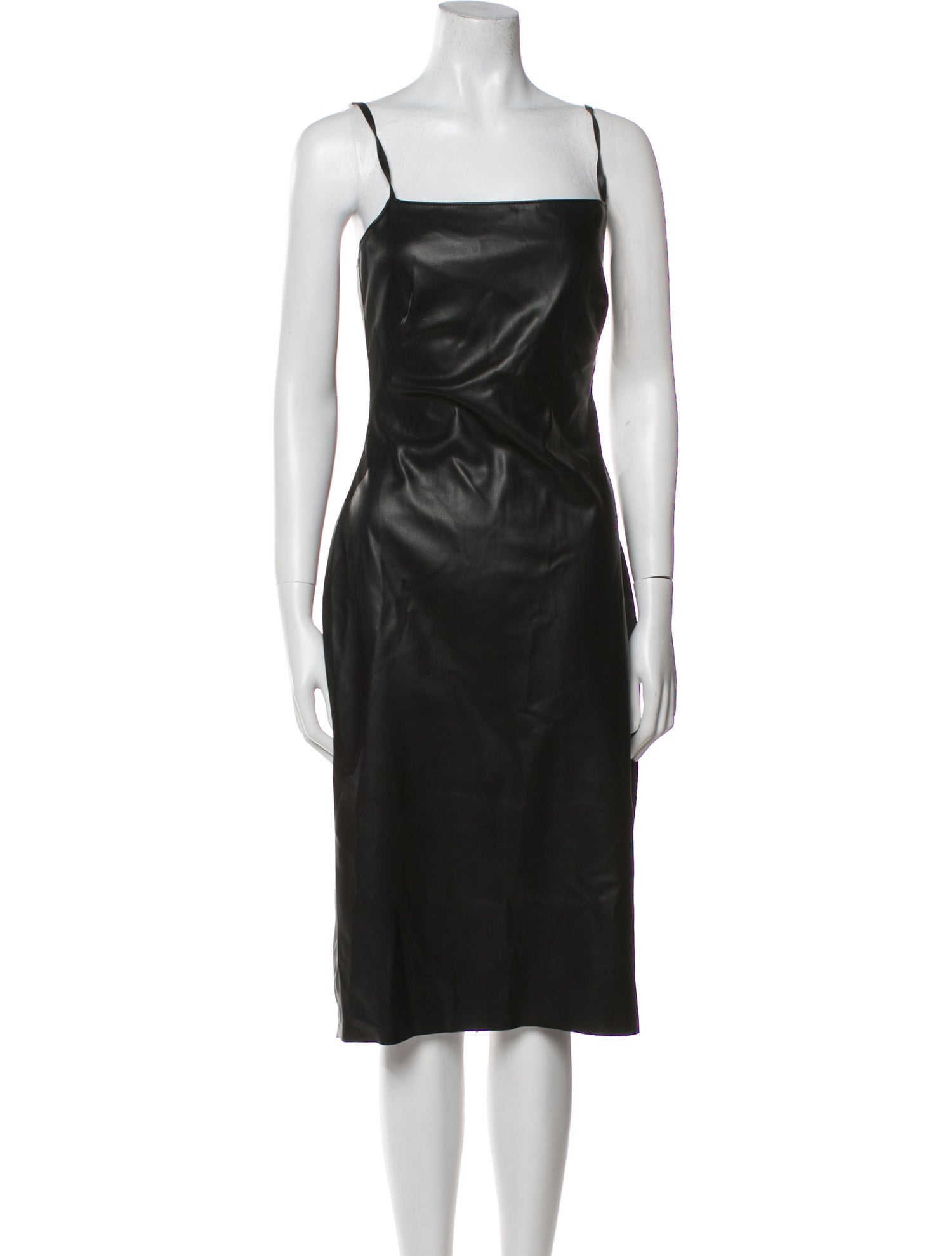 L'Agence Square Neckline Mini Dress