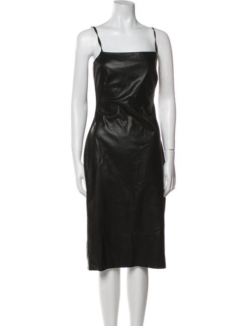 L'Agence Square Neckline Mini Dress