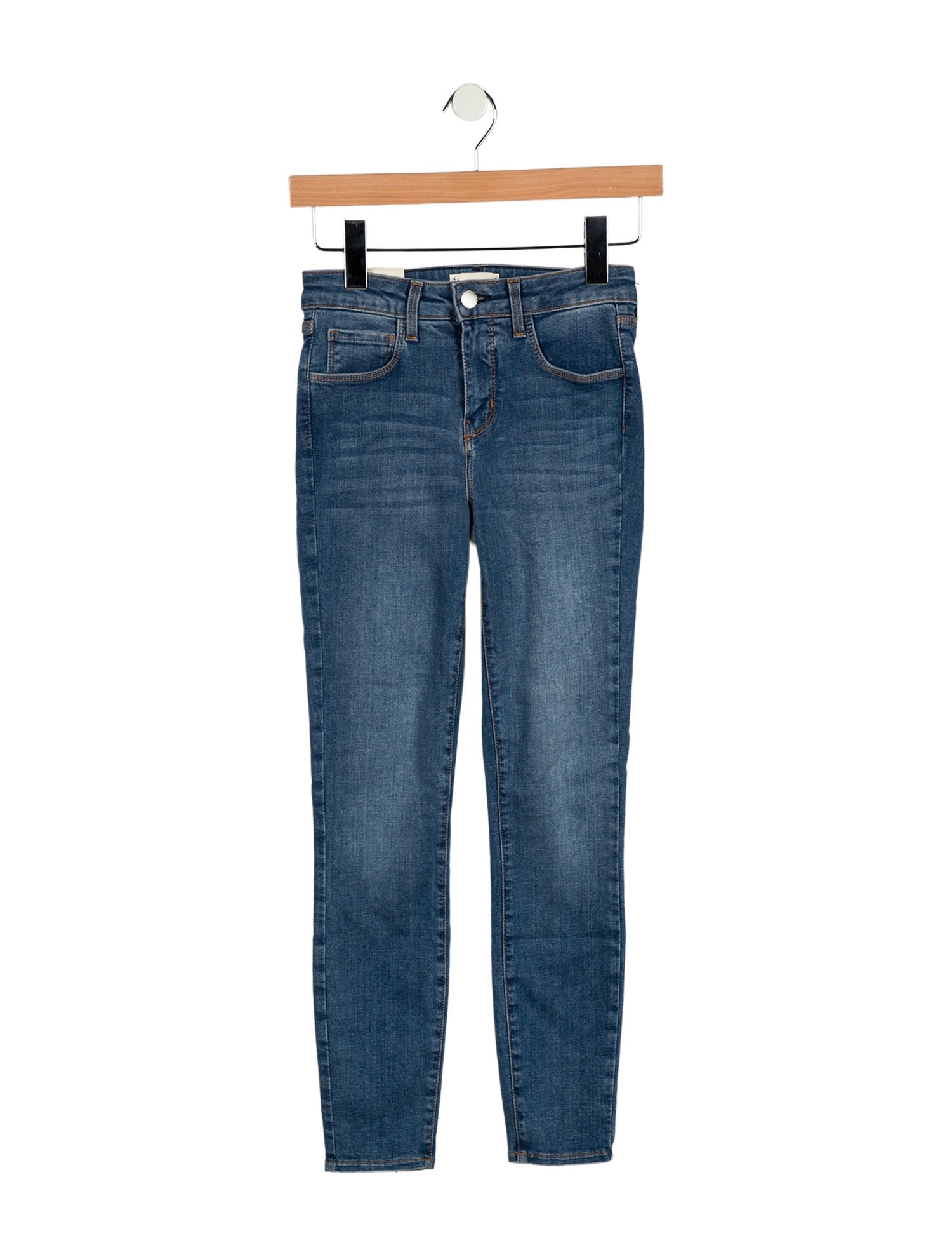 L'Agence Mid-Rise Skinny Leg Jeans