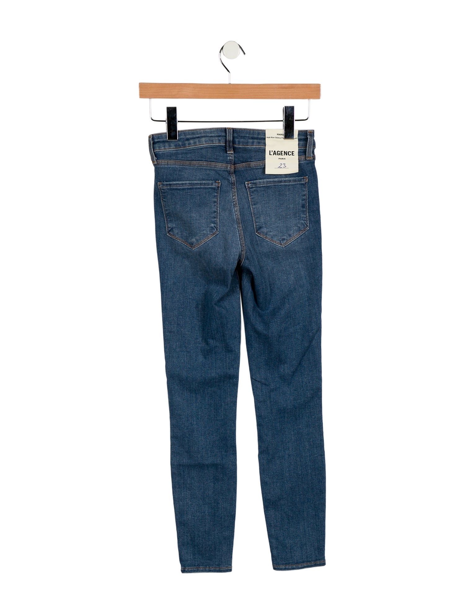 L'Agence Mid-Rise Skinny Leg Jeans