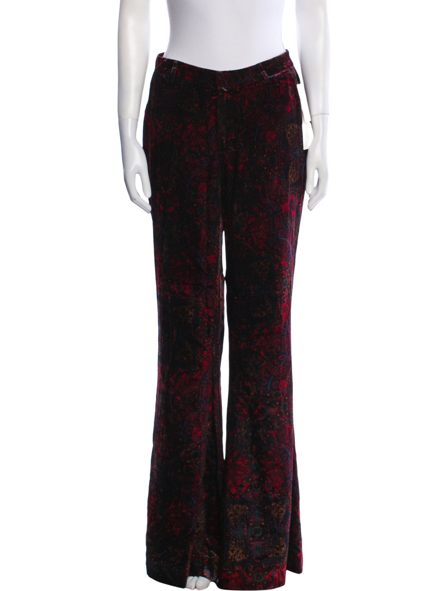 L'Agence Floral Print Wide Leg Pants w/ Tags