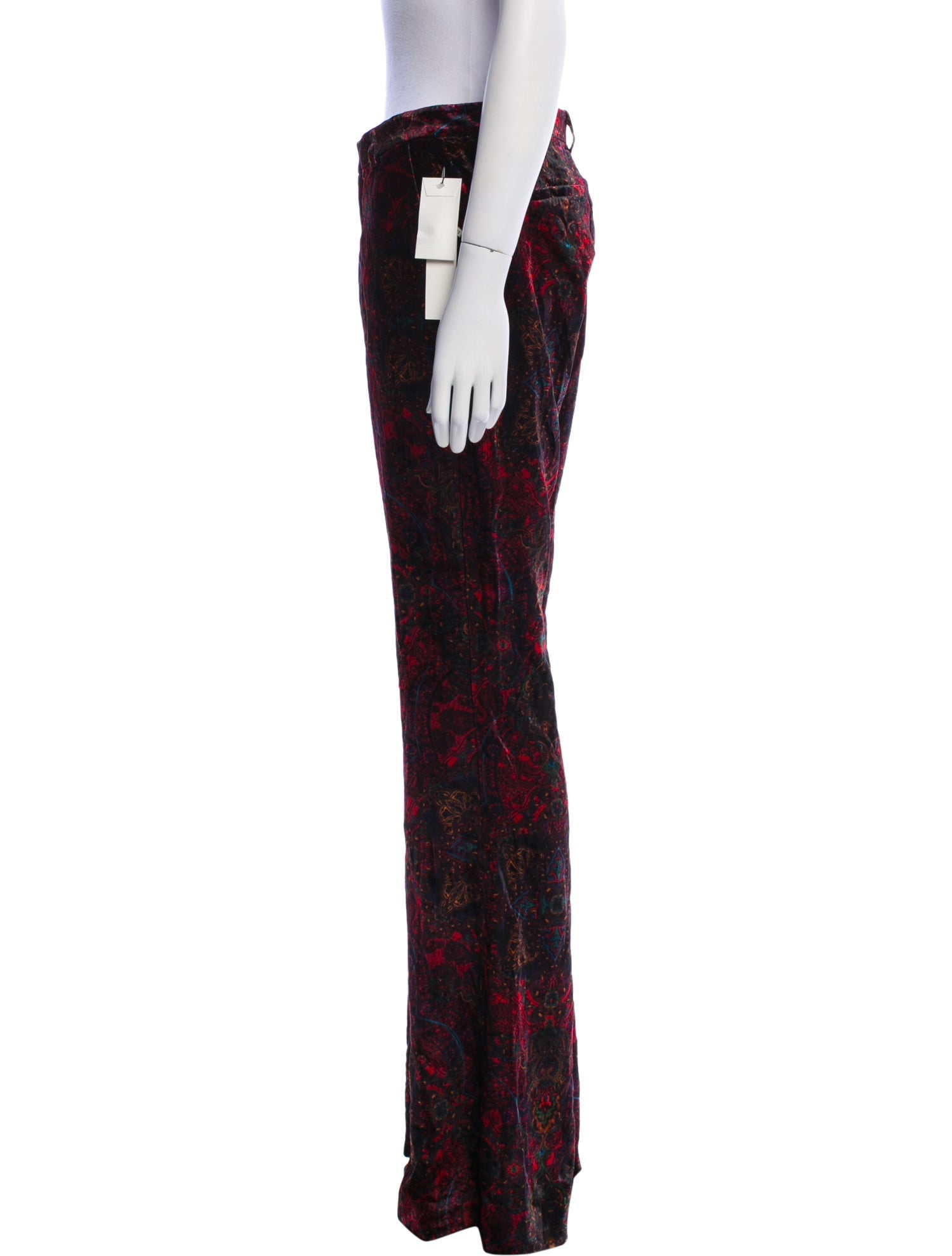 L'Agence Floral Print Wide Leg Pants w/ Tags