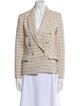 L'Agence Plaid Print Blazer