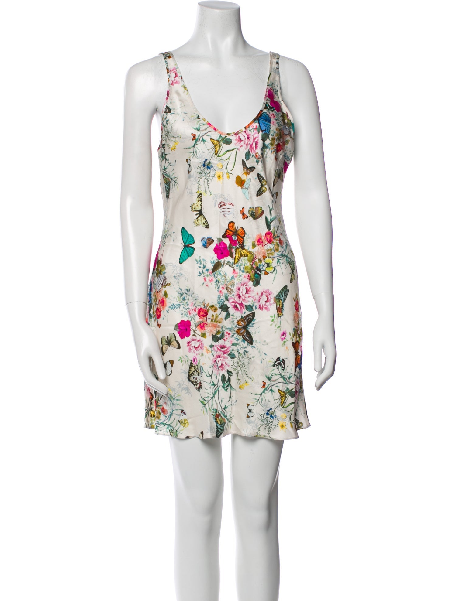 L'Agence Floral Print Mini Dress w/ Tags