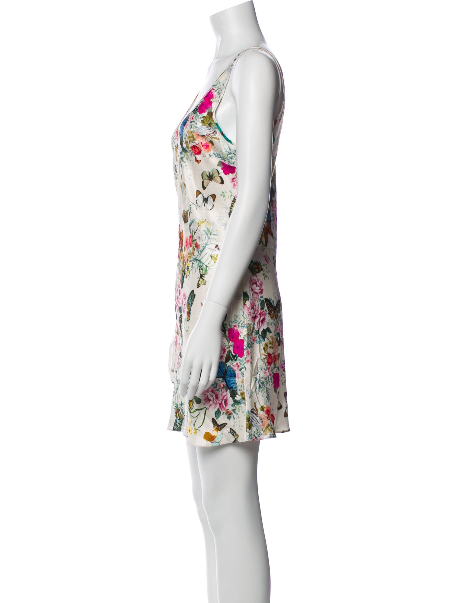 L'Agence Floral Print Mini Dress w/ Tags