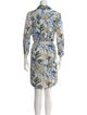L'Agence Floral Print Mini Dress