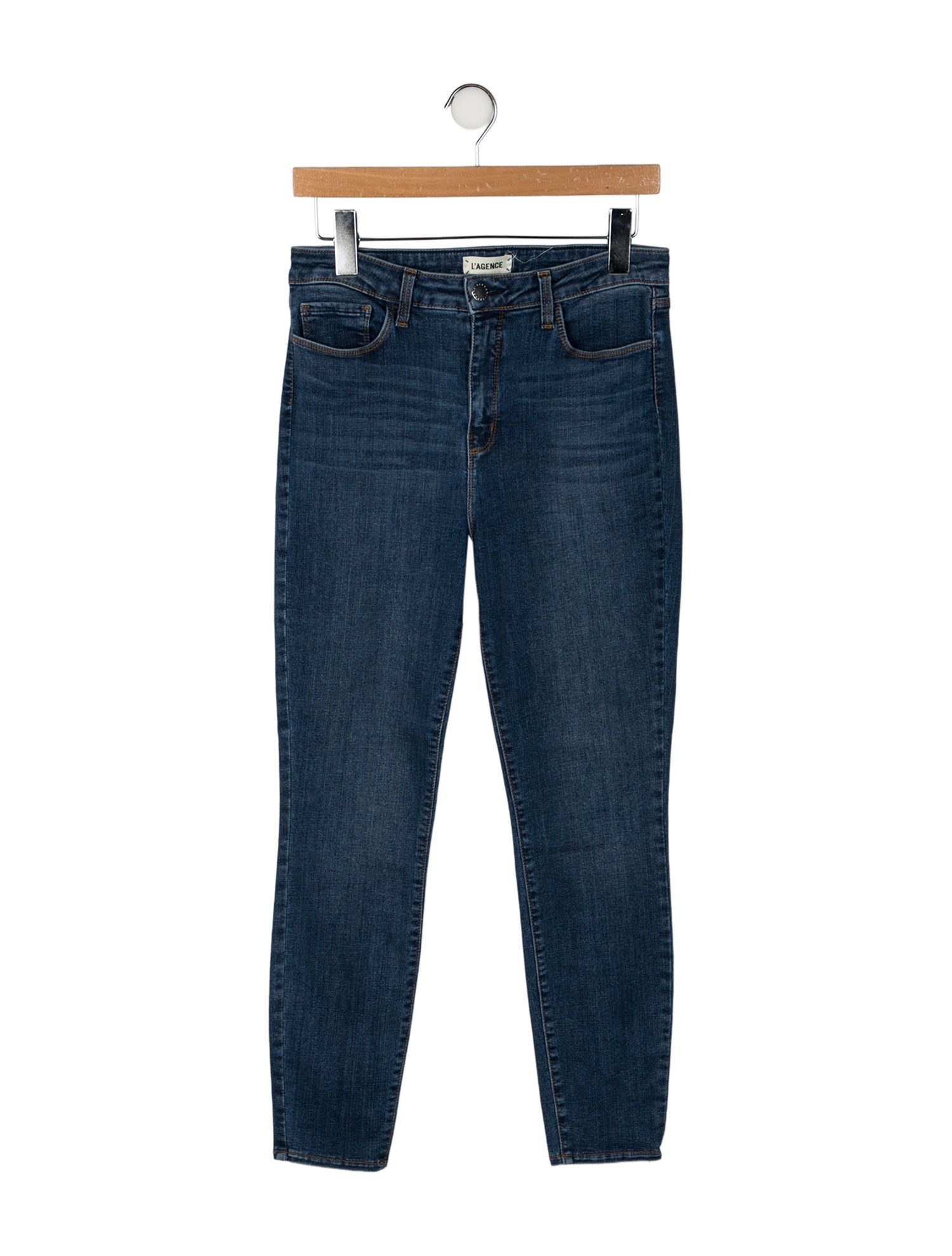 L'Agence Mid-Rise Skinny Leg Jeans