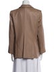 L'Agence Leather Blazer
