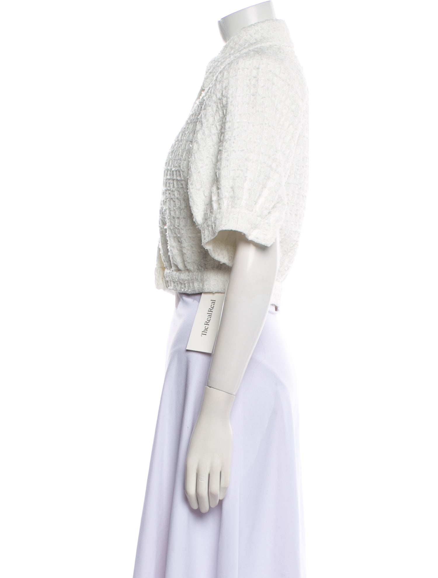 L'Agence Tweed Tweed Pattern Bolero