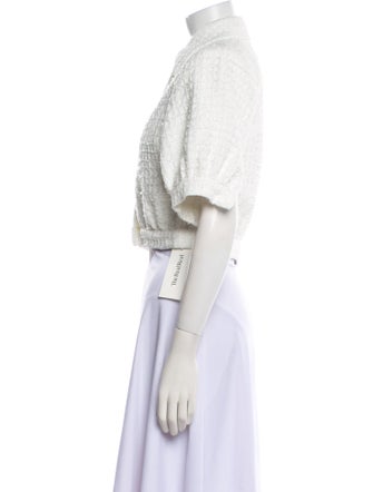 L'Agence Tweed Tweed Pattern Bolero