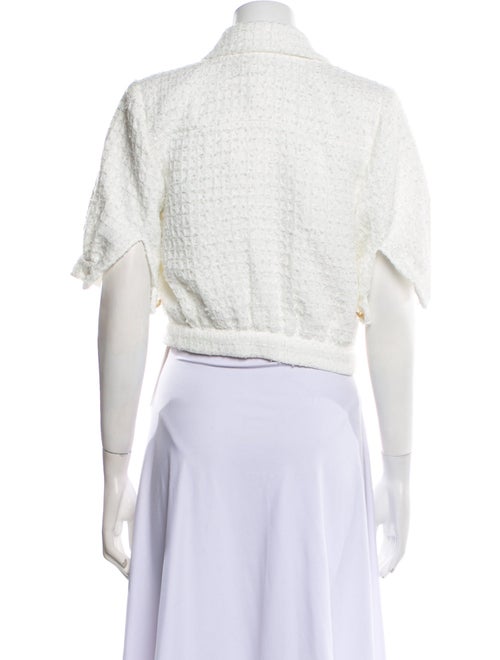 L'Agence Tweed Tweed Pattern Bolero