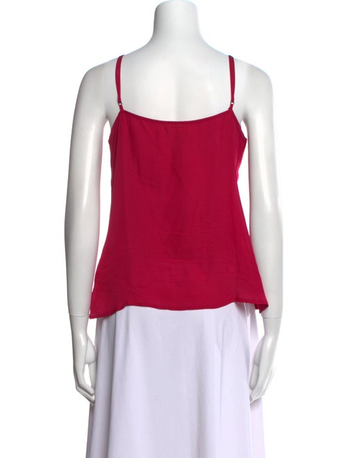 L'Agence Square Neckline Sleeveless Top