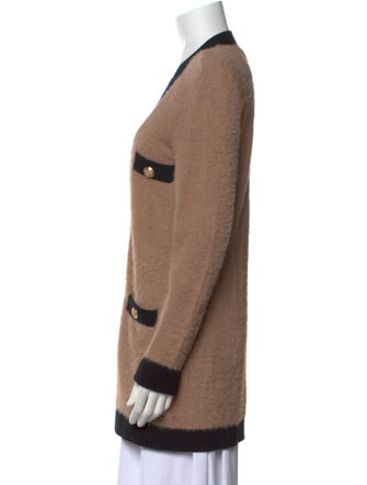 L'Agence Nylon Striped Sweater