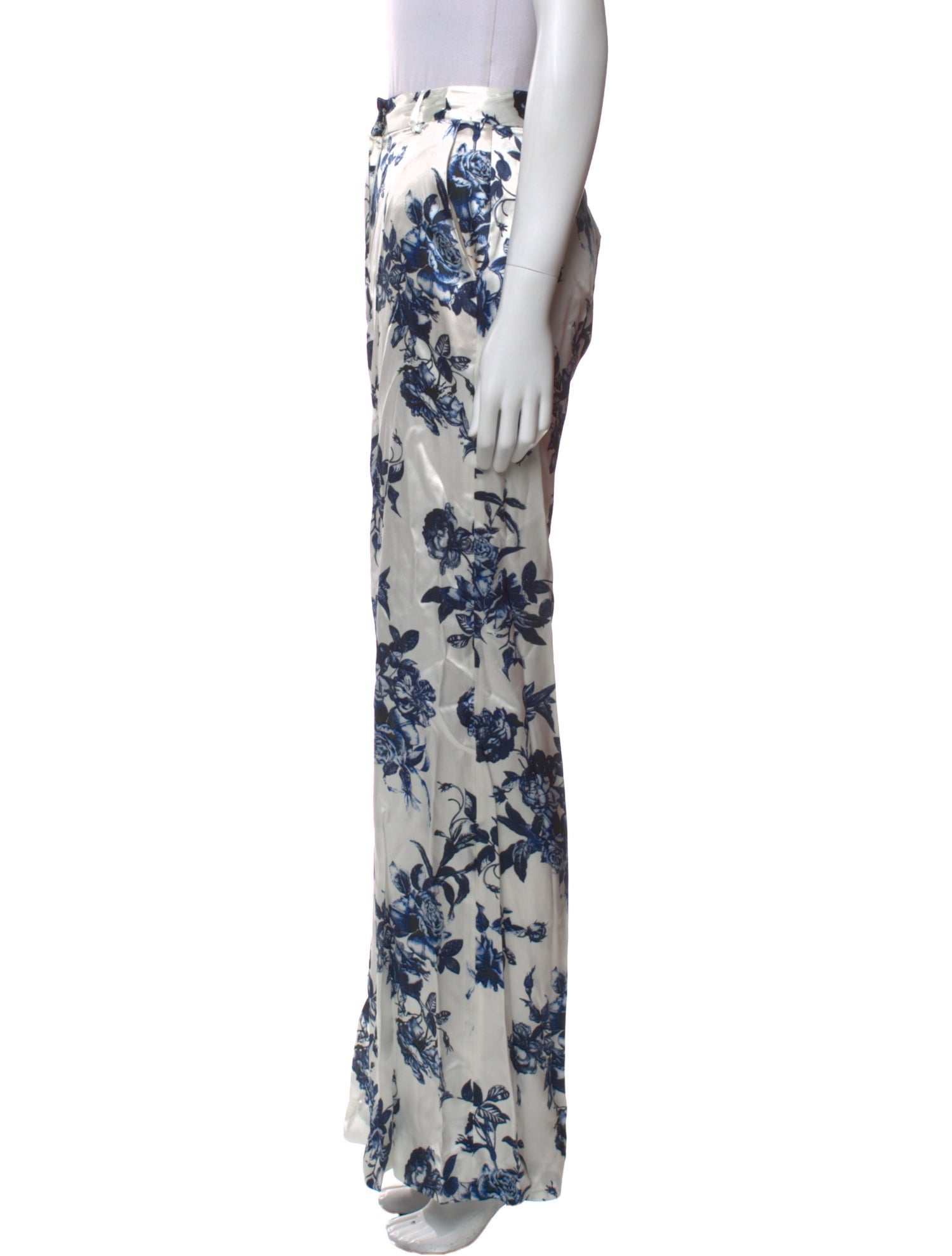 L'Agence Silk Wide Leg Pants w/ Tags