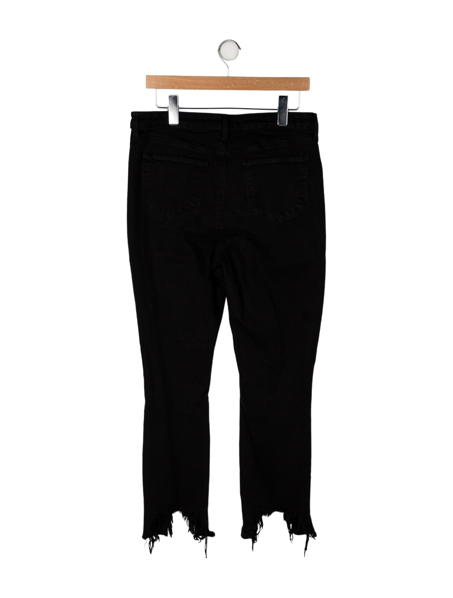 L'Agence High-Rise Straight Leg Jeans