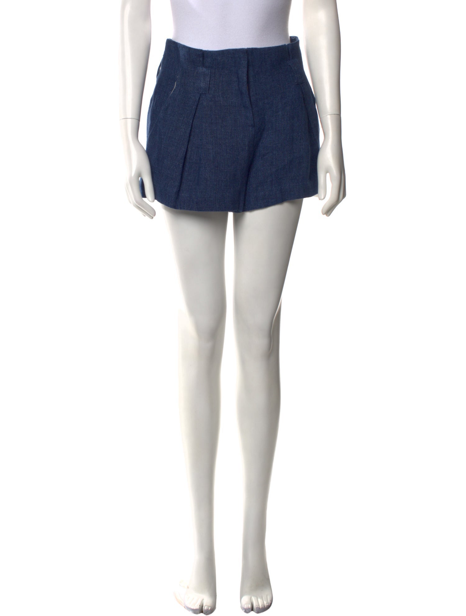 L'Agence Linen Mini Shorts
