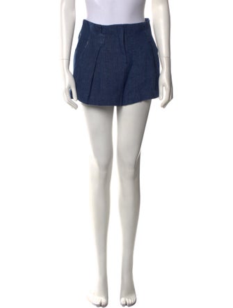 L'Agence Linen Mini Shorts