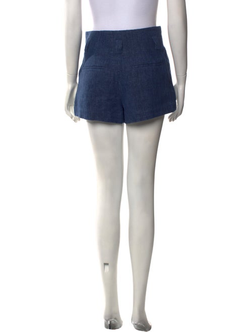 L'Agence Linen Mini Shorts