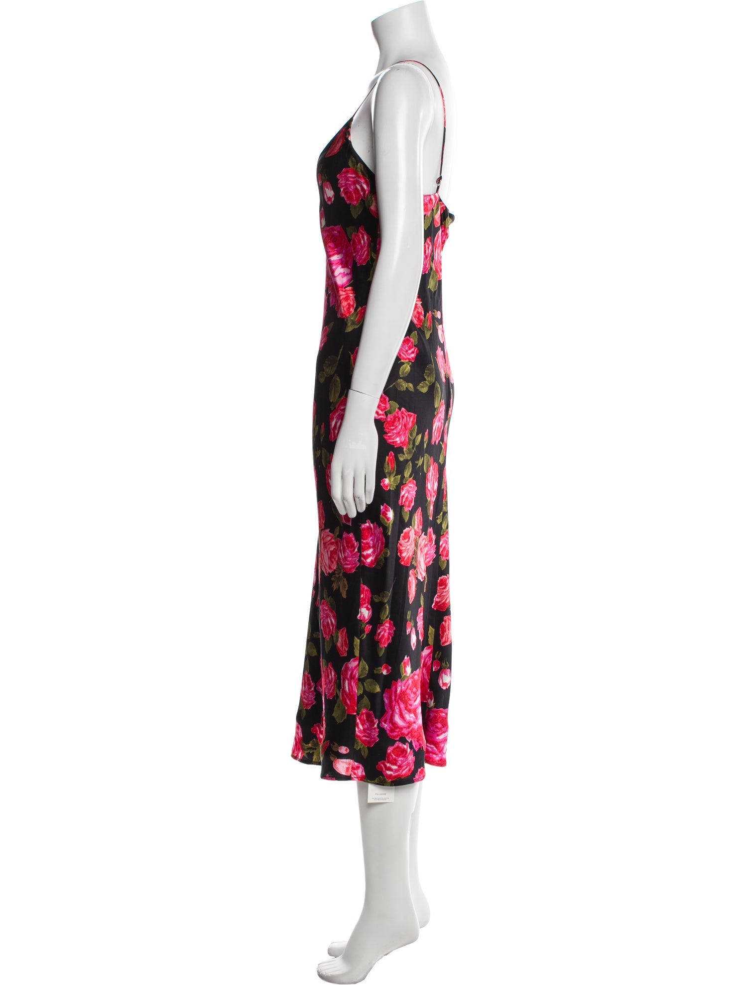 L'Agence Silk Midi Length Dress w/ Tags