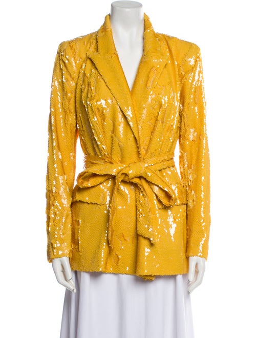 L'Agence Patterned Blazer