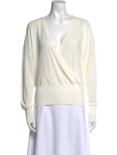 L'Agence V-Neck Sweater