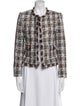 L'Agence Tweed Pattern Jacket