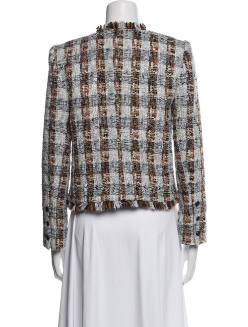 L'Agence Tweed Pattern Jacket