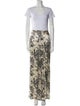 L'Agence Silk Printed Pantsuit