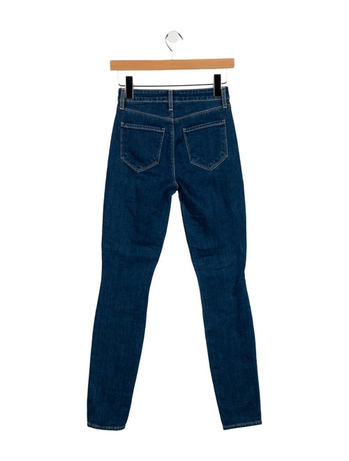 L'Agence Mid-Rise Skinny Leg Jeans