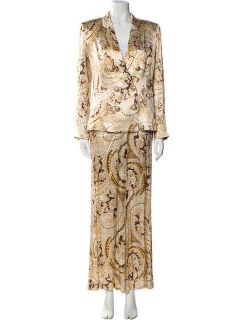 L'Agence Printed Pantsuit