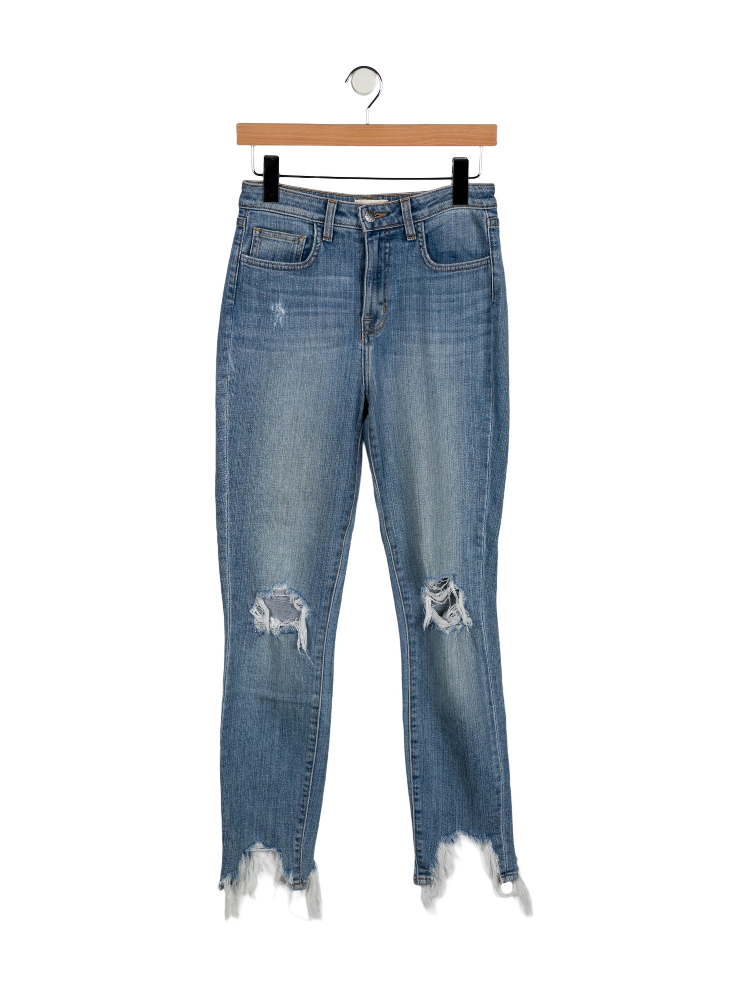 L'Agence Mid-Rise Skinny Leg Jeans